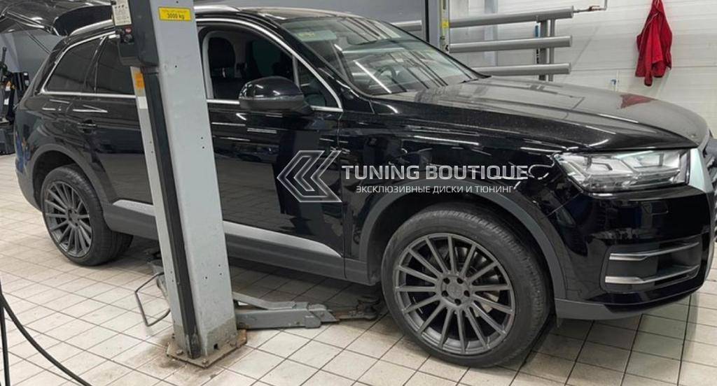 Audi Q7 на 21" дисках Victor Equipment Sasha RF фото 2